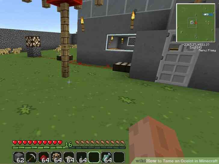 Image intitulé Apprivoiser un Ocelot dans Minecraft Étape 4